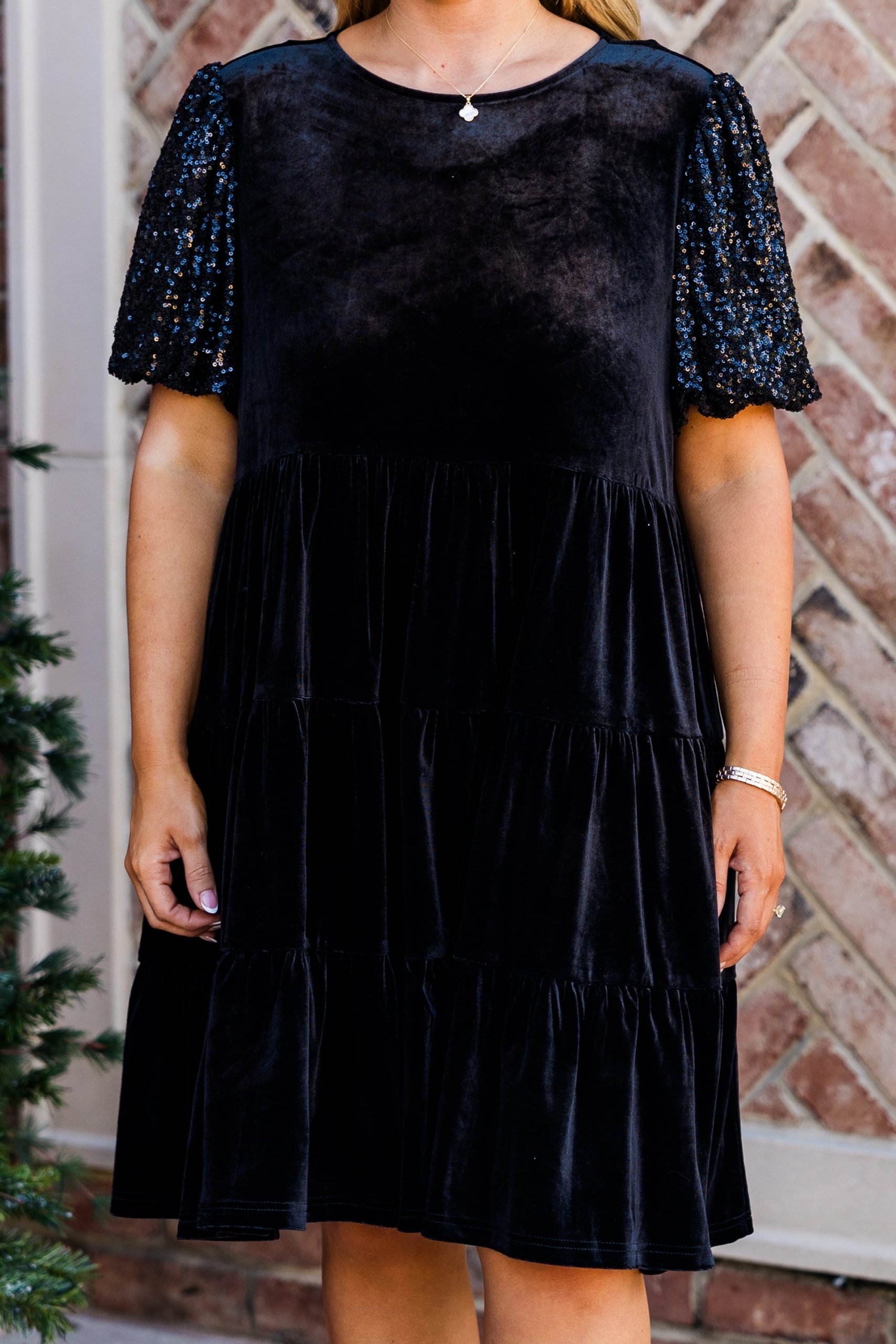 Eclipse Beauty Dress, Black - Image 5