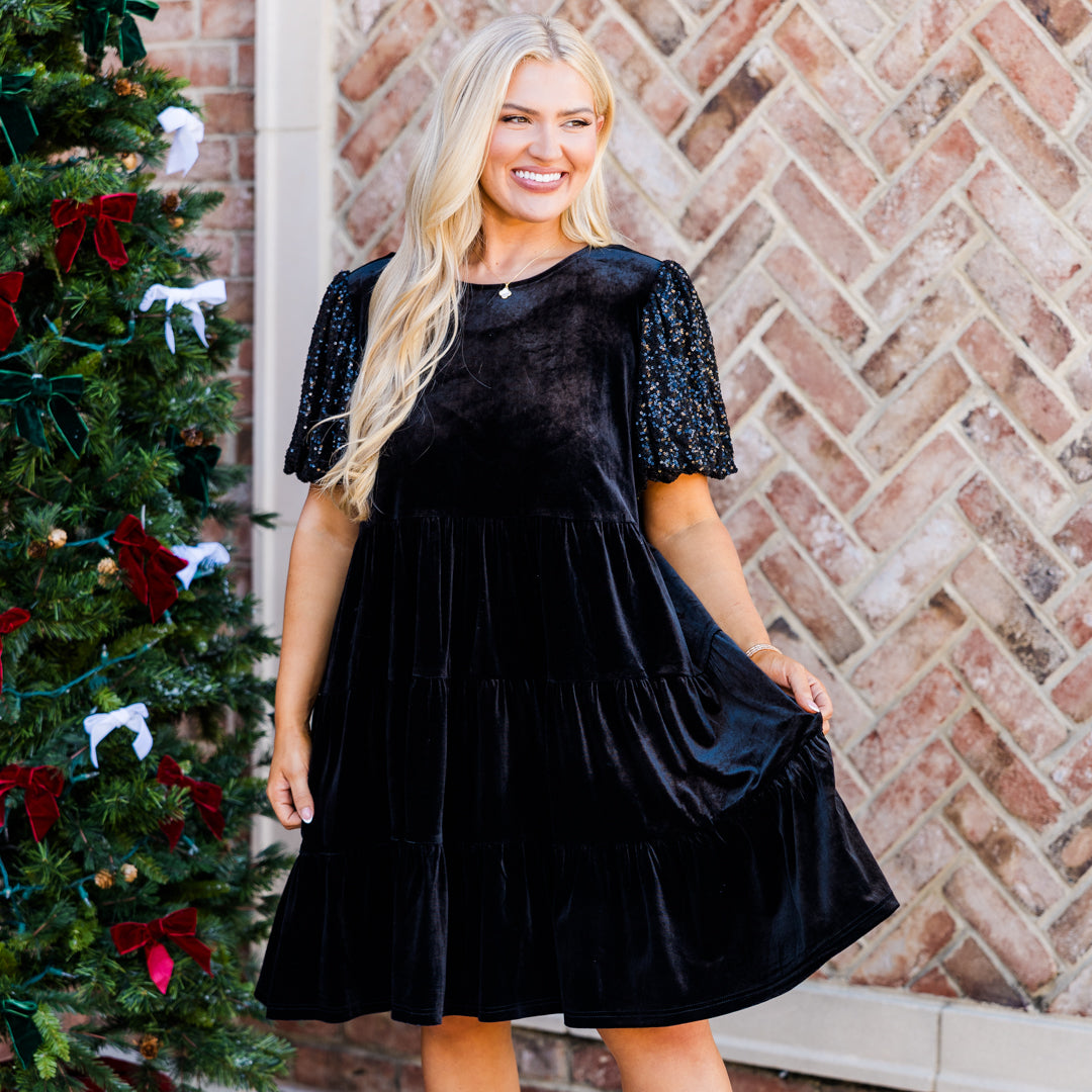 Eclipse Beauty Dress, Black - Image 7