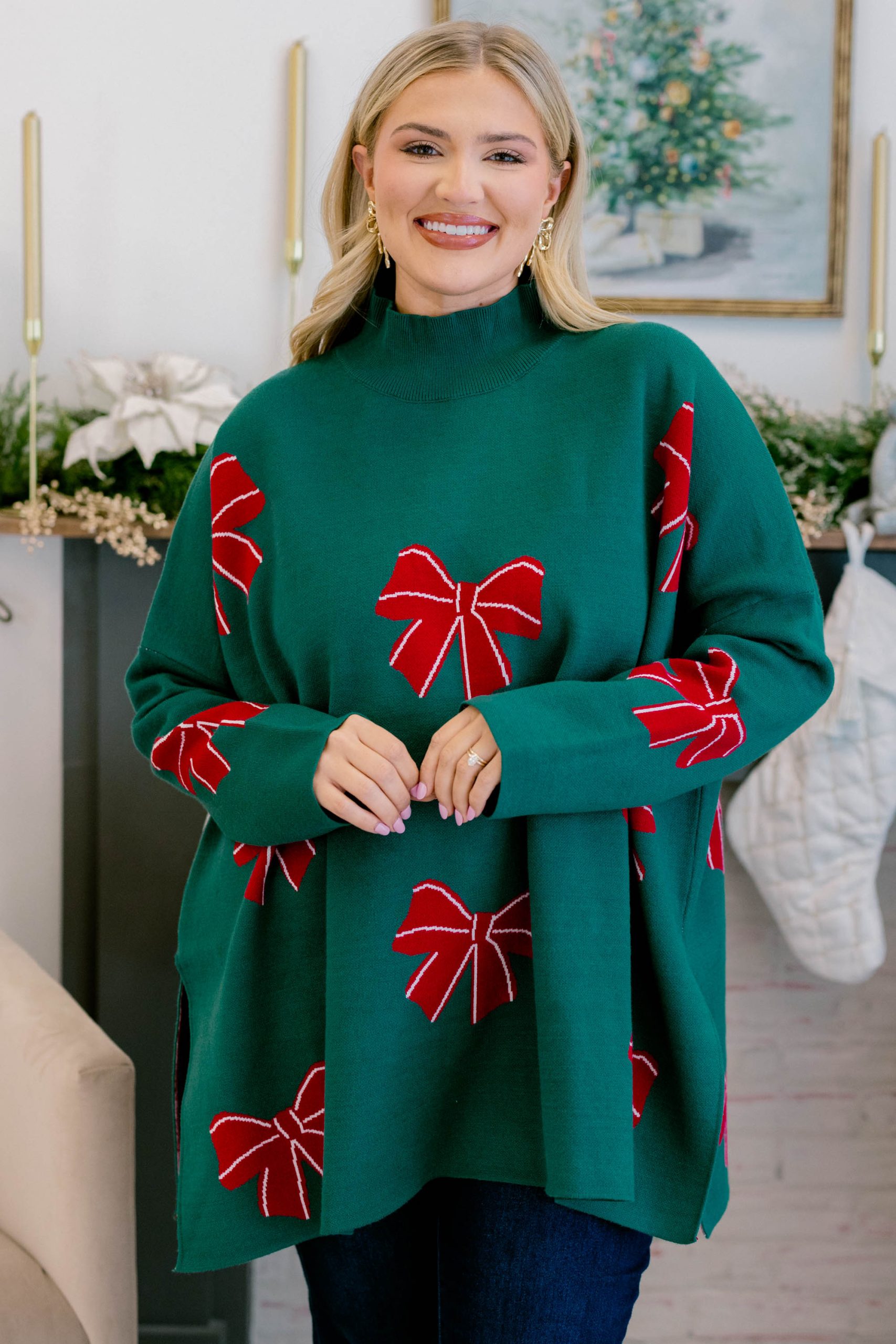 EverythingandMoreSweater_GreenBow-33