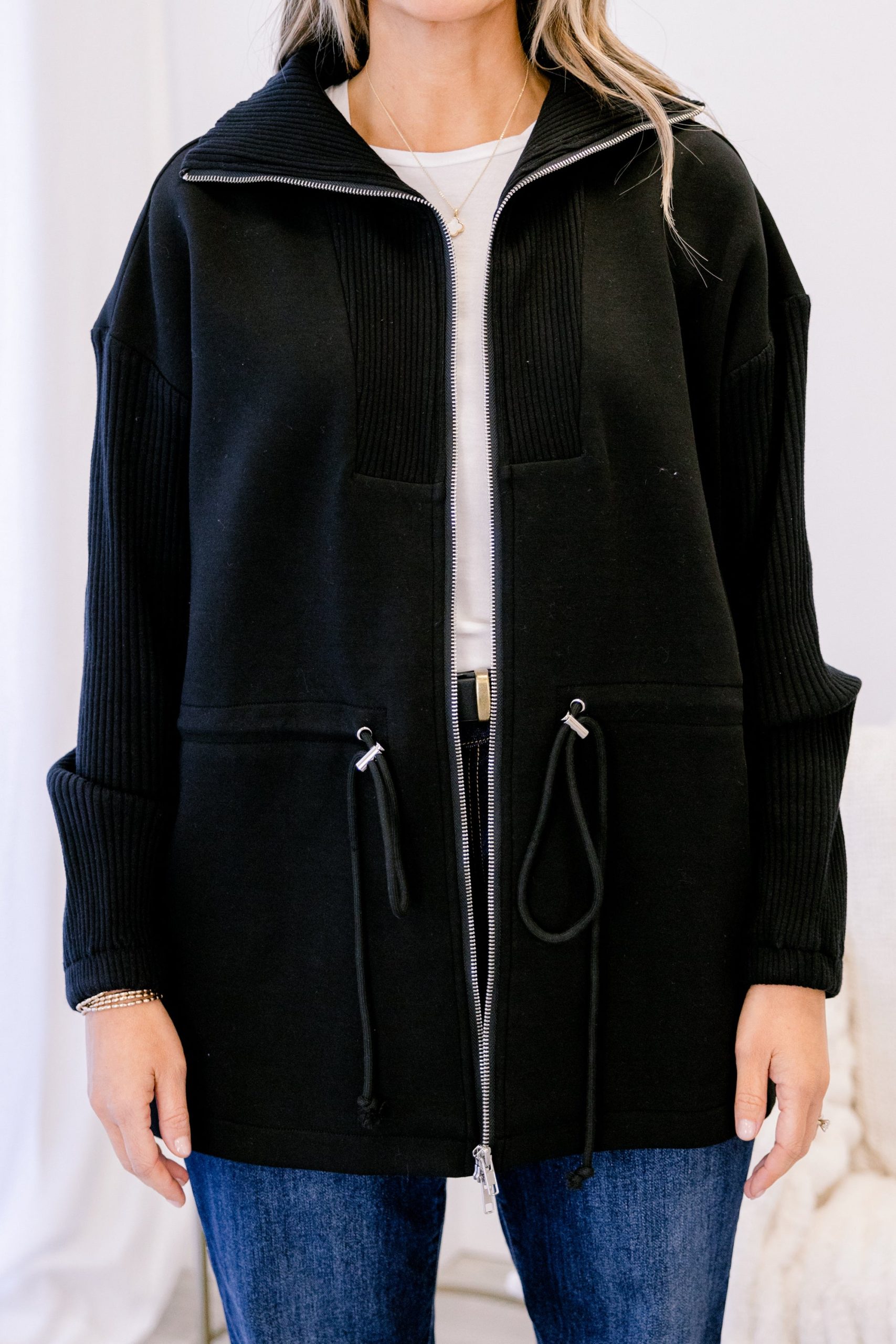 Gather Around The Fire Jacket, Black - Image 5