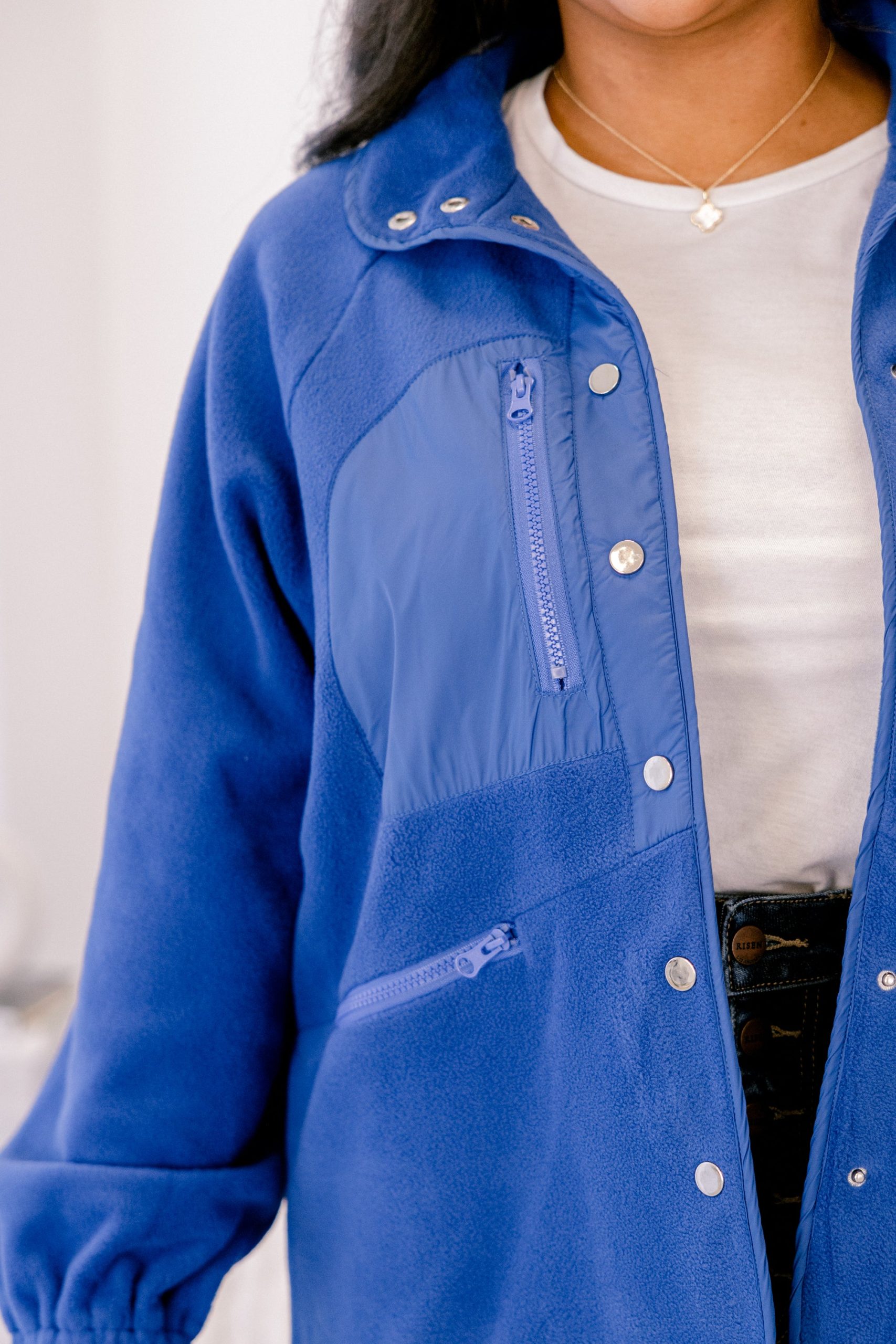 New Chapters Jacket, Blue - Image 4