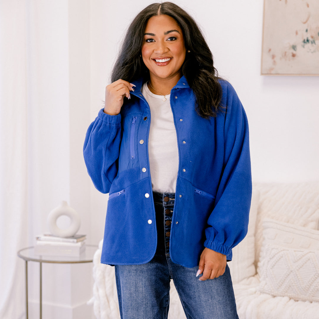 New Chapters Jacket, Blue - Image 7