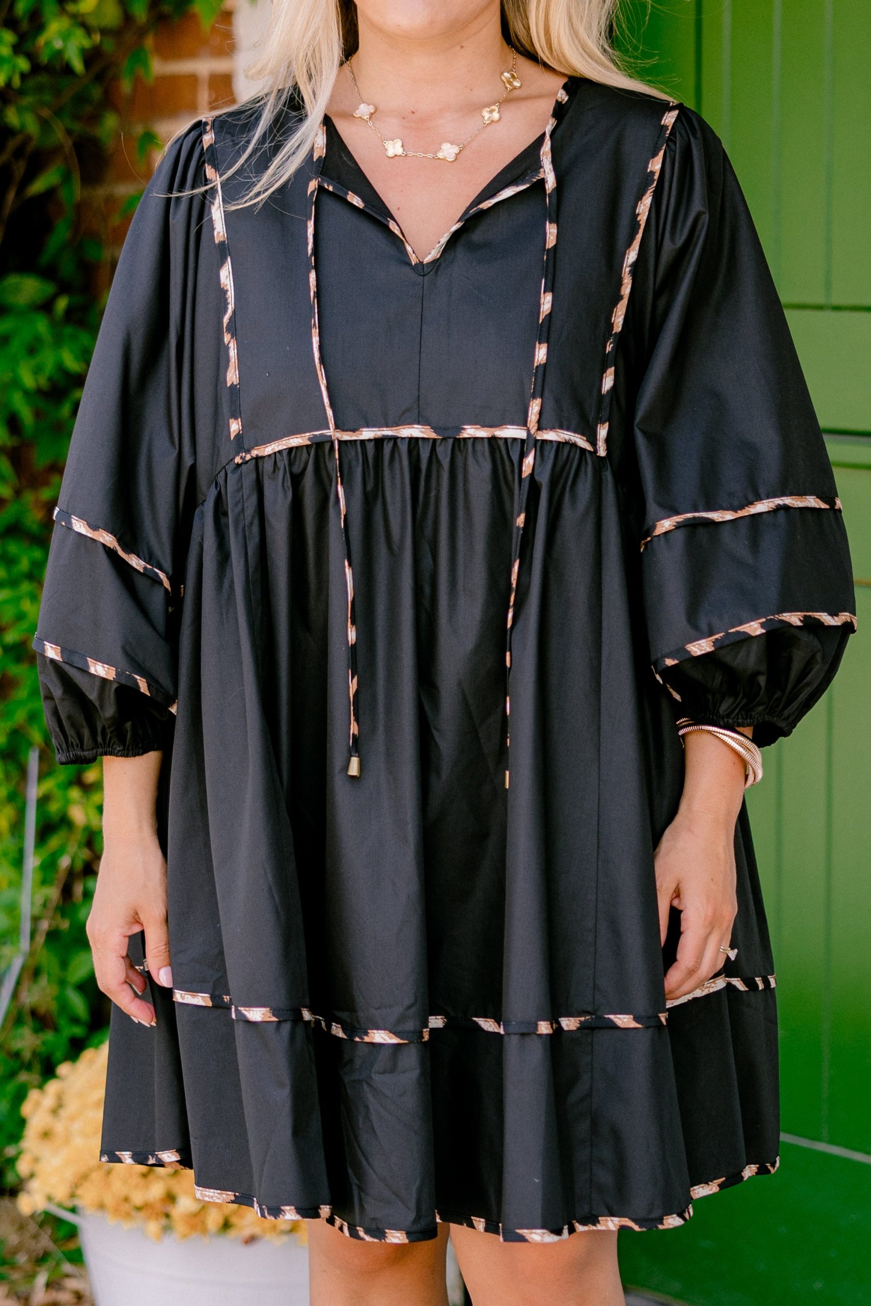 Stuck In Your Ways Dress, Black - Image 5