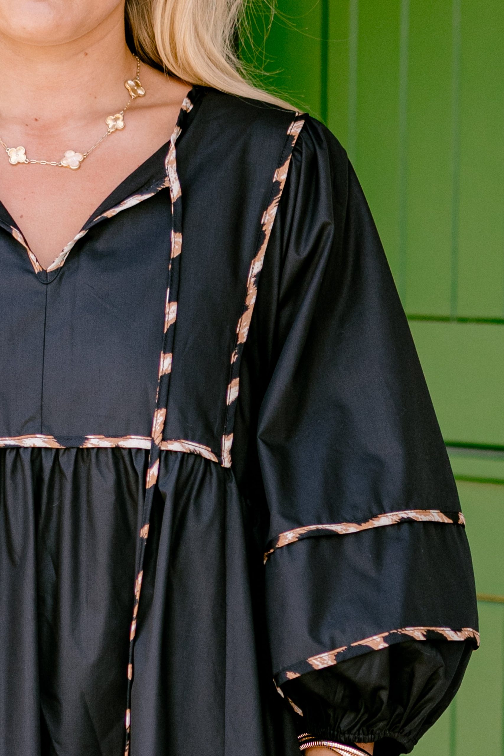 Stuck In Your Ways Dress, Black - Image 4