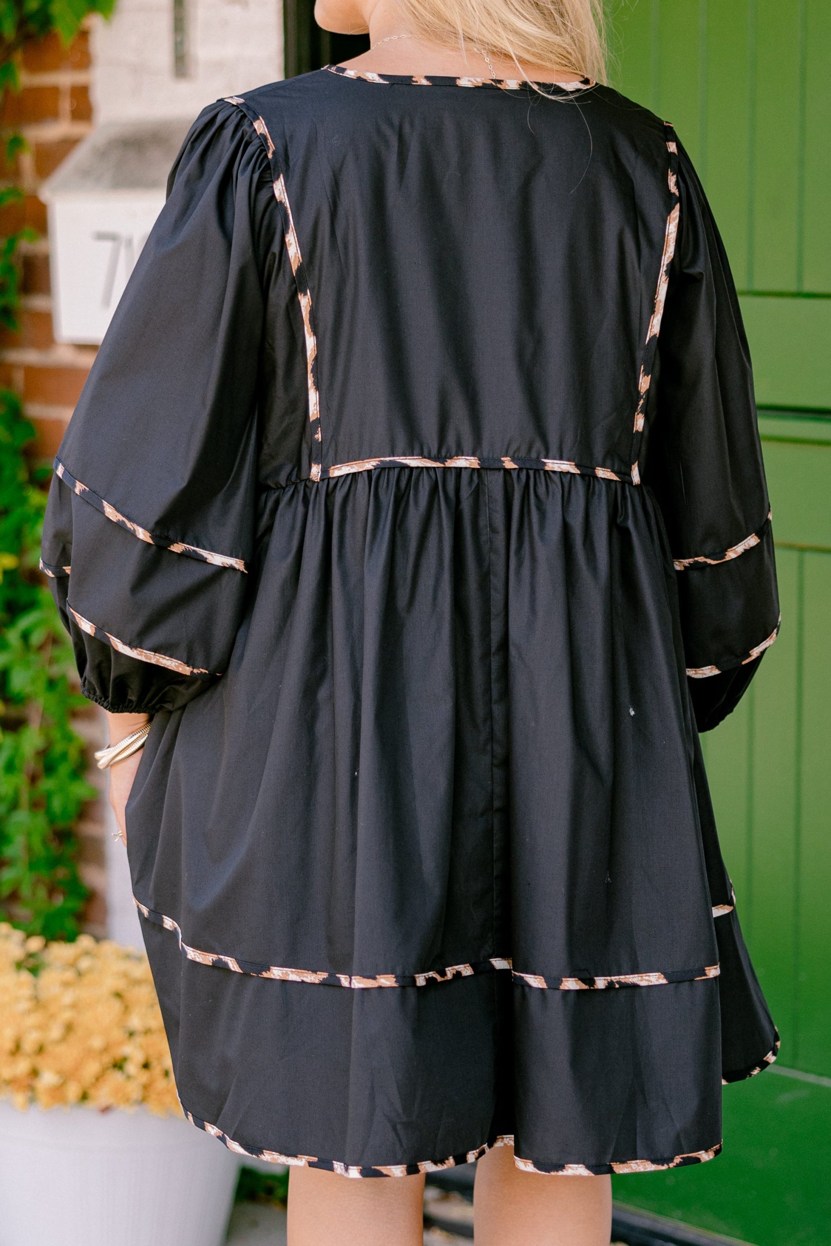 Stuck In Your Ways Dress, Black - Image 6