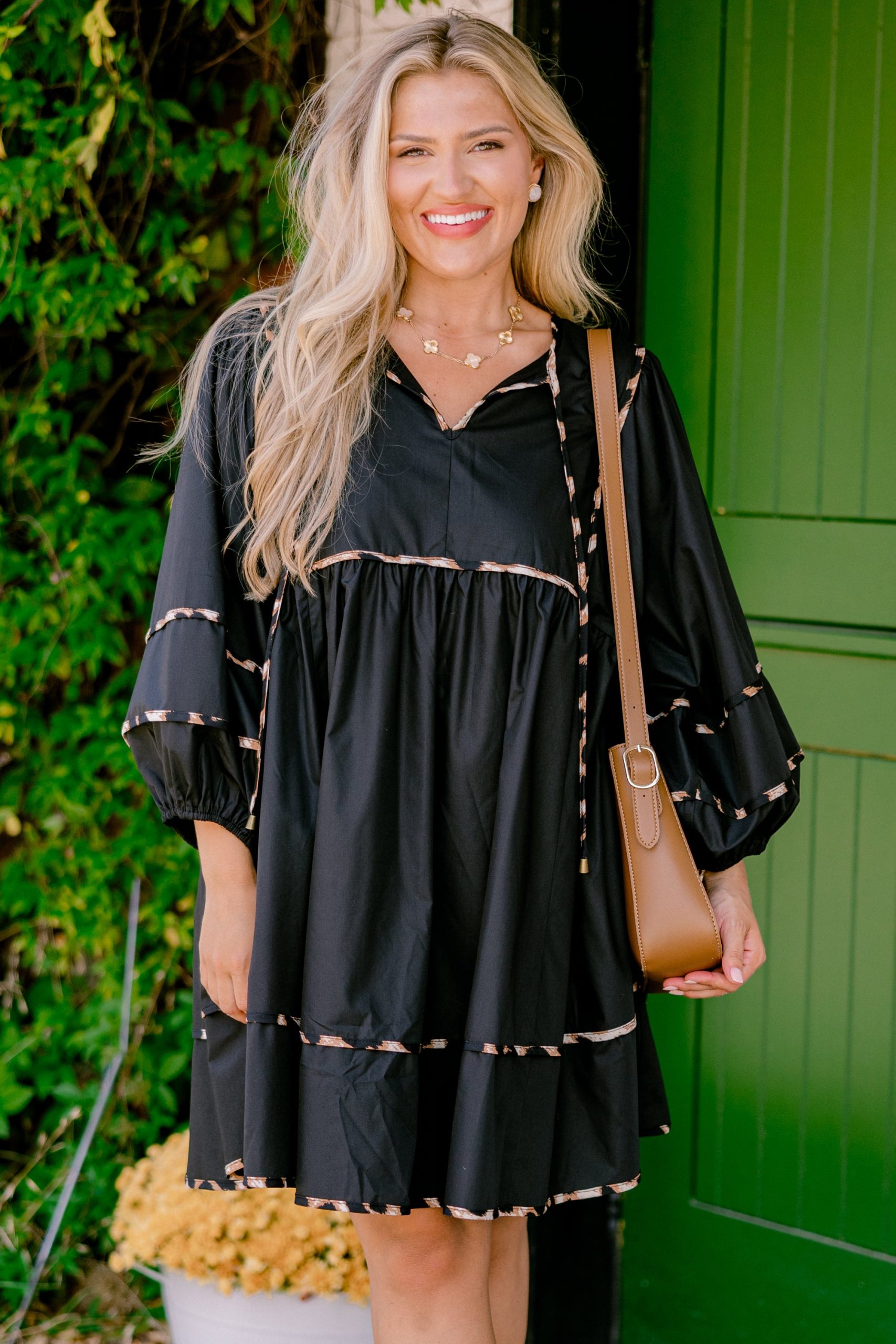 Stuck In Your Ways Dress, Black