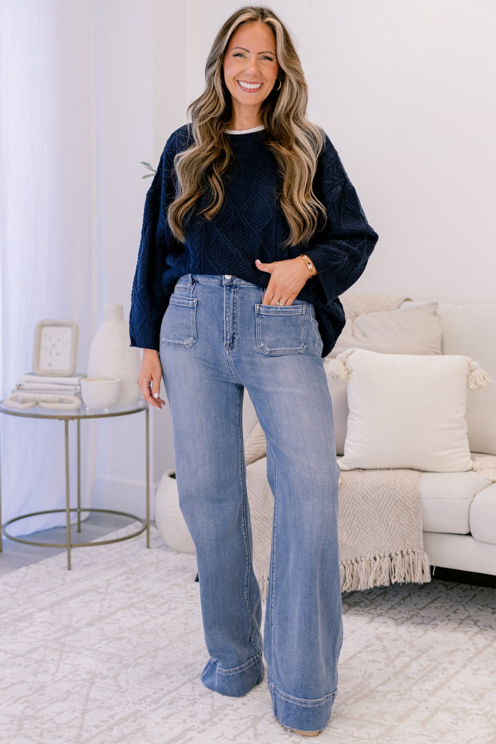 Wandering Around Town Jeans, Medium Wash - Image 6