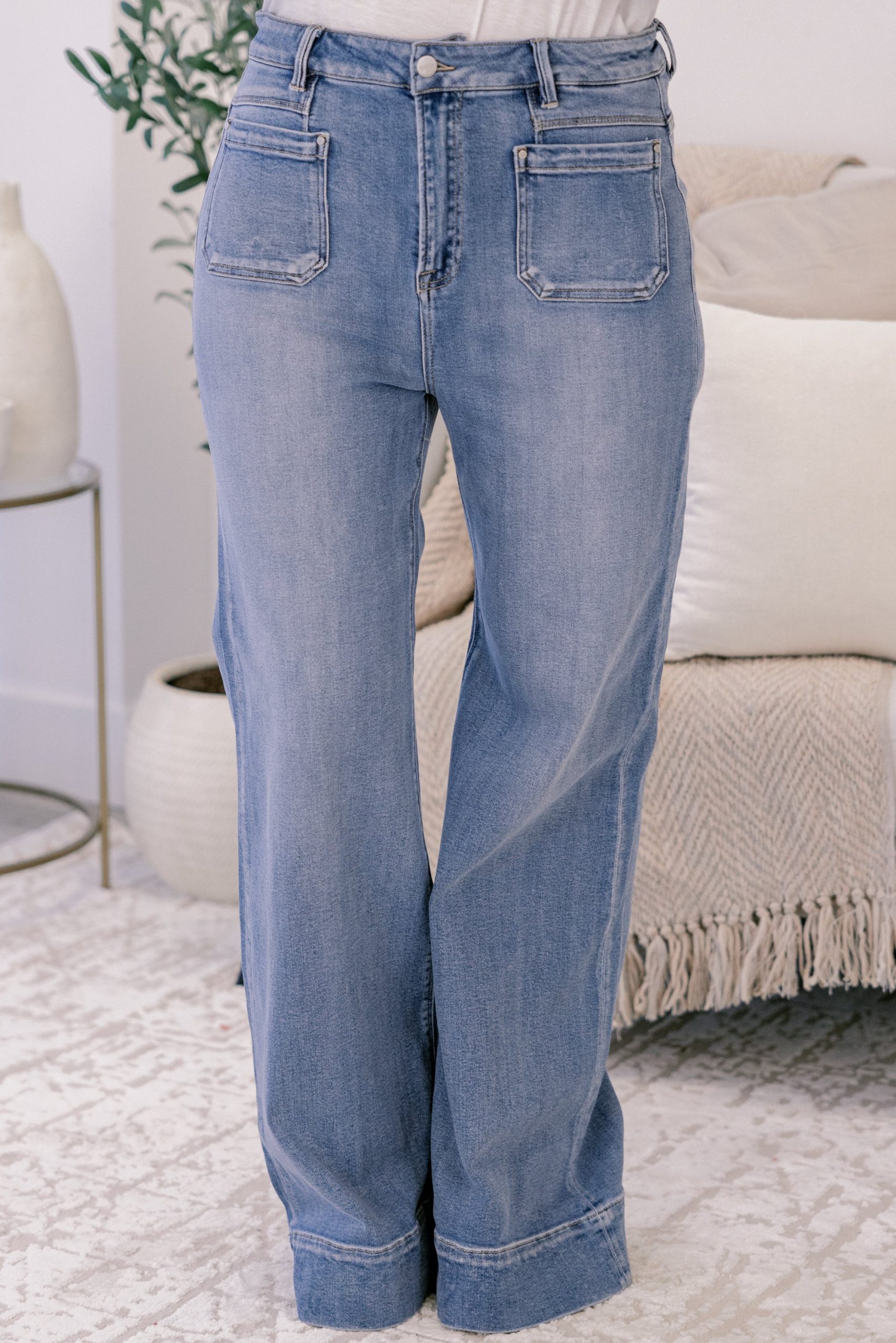 Wandering Around Town Jeans, Medium Wash - Image 3